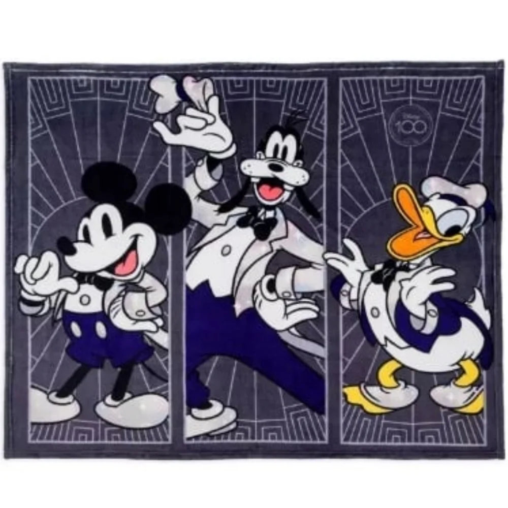 Disney Mickey and Friends 100 Anniversary Throw Blanket